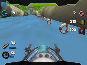 峡谷喷气艇驾驶