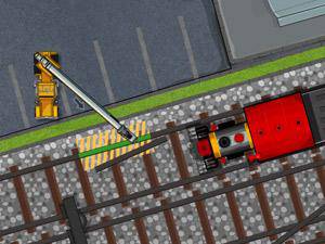 起重机运铁轨关卡全开无敌版