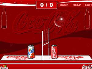 芬达可乐打排球