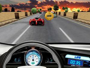 3D汽车障碍竞速赛