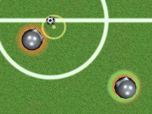 悬浮机器人足球赛