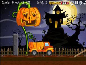 万圣糖果运输车