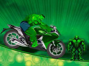 绿巨人狂暴摩托车