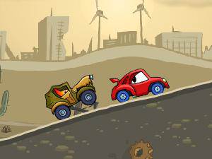 大卡车吃小汽车2无敌版