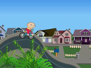 史蒂文骑自行车