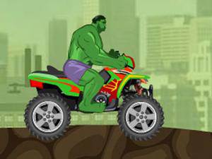 绿巨人骑摩托
