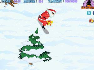 圣诞老人滑雪之旅