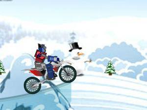 变形金刚圣诞赛车