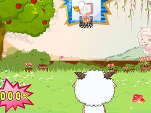 羊儿当投篮