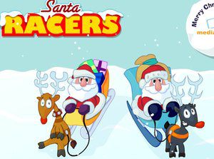 圣诞老人赛车手