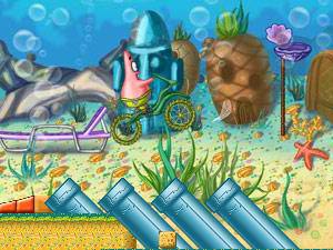 海绵宝宝单车赛