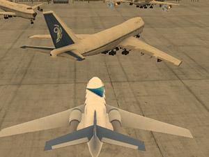 3D飞机机场停靠
