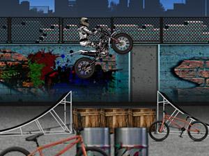 城市特技摩托车