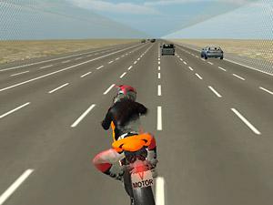 摩托车公路狂飙