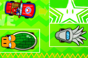 马里奥跑车停车