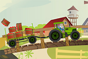 农场拖拉机驾驶