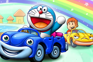 哆啦A梦赛车