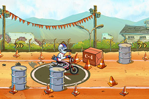 动漫越野摩托赛