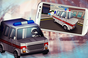 3D紧急救护车