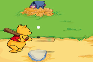 小熊维尼打棒球