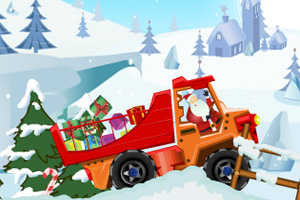 圣诞礼物运输车