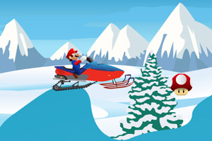 马里奥雪地摩托