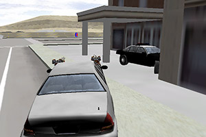 逃离警车追逐之火力对冲