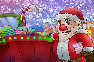圣诞礼物大卡车