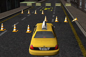 全新出租车停车