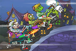 僵尸摩托竞速赛