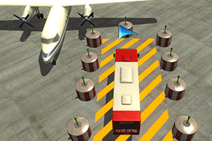3D机场巴士停车