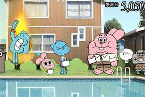 小屁孩跳水中文版