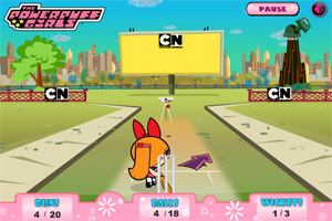 飞天小女警打棒球