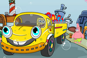 海绵宝宝货物大卡车