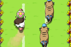 大眼萌萌骑摩托