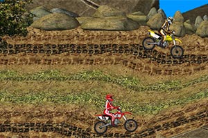 越野摩托明星赛选关版