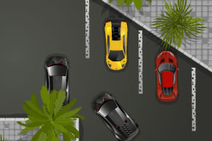 超豪华的停车场