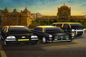 3D印度出租车停车