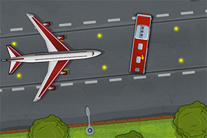 飞机场停靠大巴2无敌版