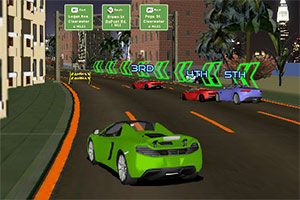 城市赛道3无敌版