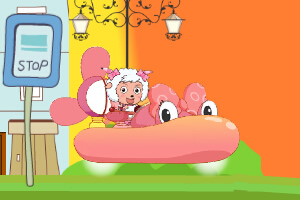 美羊羊可爱气垫船