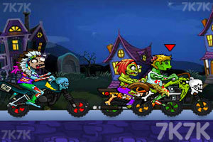 僵尸摩托车大赛