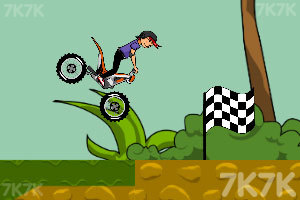 绳子上的摩托车