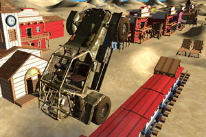 越野摩托特技赛