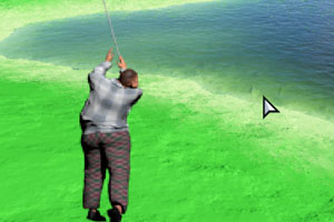 金三胖打高尔夫