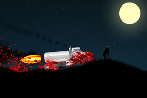 僵尸的死亡之路无敌版