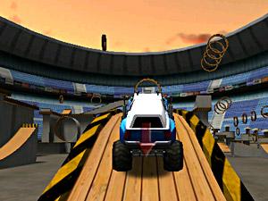 怪物卡车特技表演