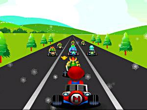马里奥公路飞车