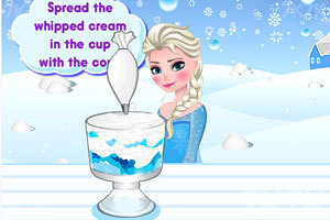 艾尔莎的冰冻甜点