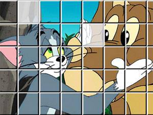 汤姆和大象拼图